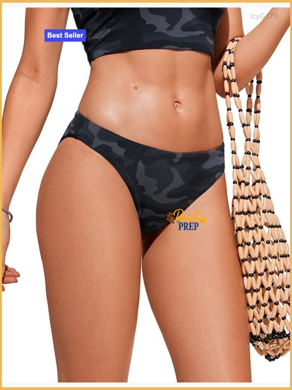 Low Waisted Cheeky Bikini Bottom Swim Briefs Women Moderate Coverage